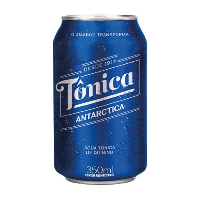 Água Tonica Antartica Lata 350 Ml