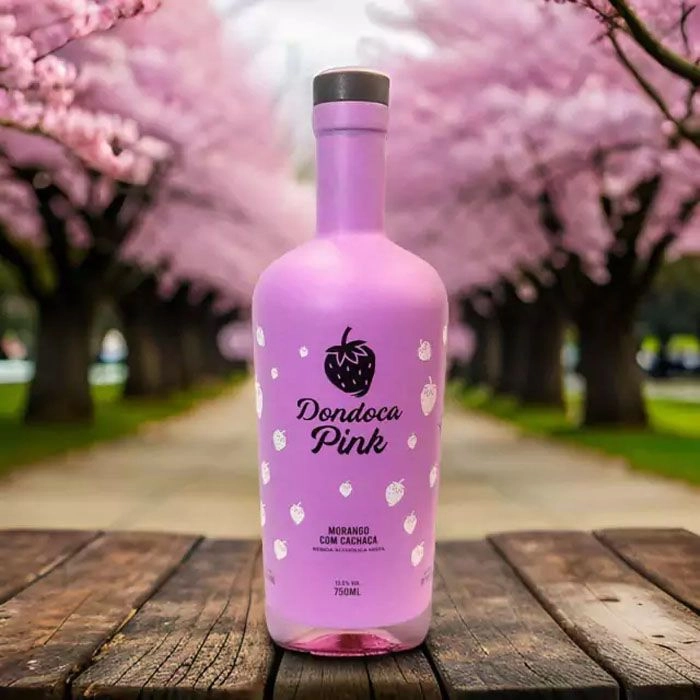 Cachaça Bebida Mista Dondoca Pink 750 Ml