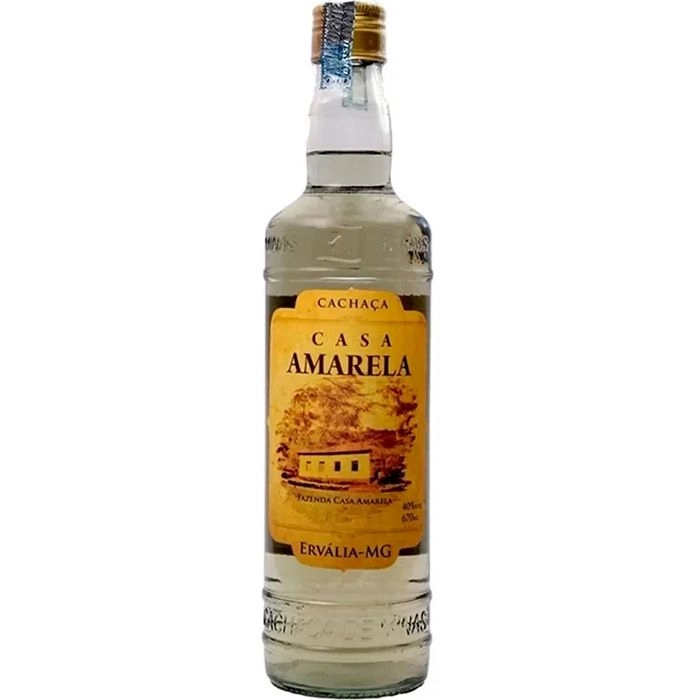 Cachaça Casa Amarela Premium Branca 670 Ml