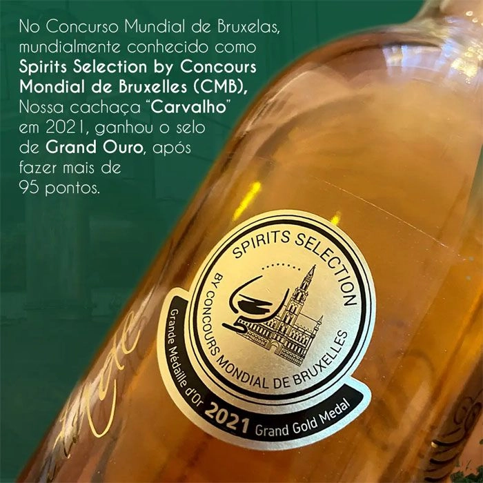 Cachaça Princesa Isabel Carvalho 700 Ml