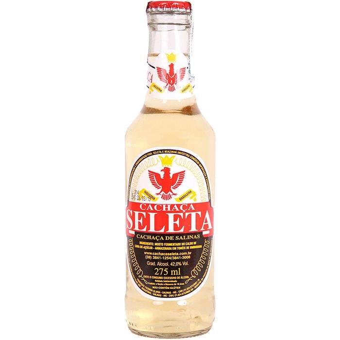 Cachaça Seleta 275 Ml