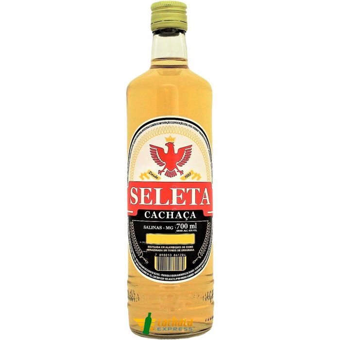 Cachaça Seleta Ouro 700 Ml