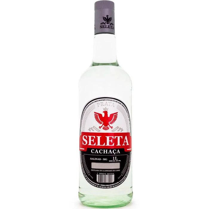 Cachaça Seleta Prata 1000 Ml