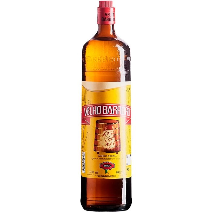 Cachaça Velho Barreiro 910 Ml