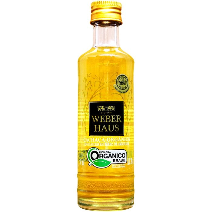 Cachaça Weber Haus Amburana Orgânico 50 Ml