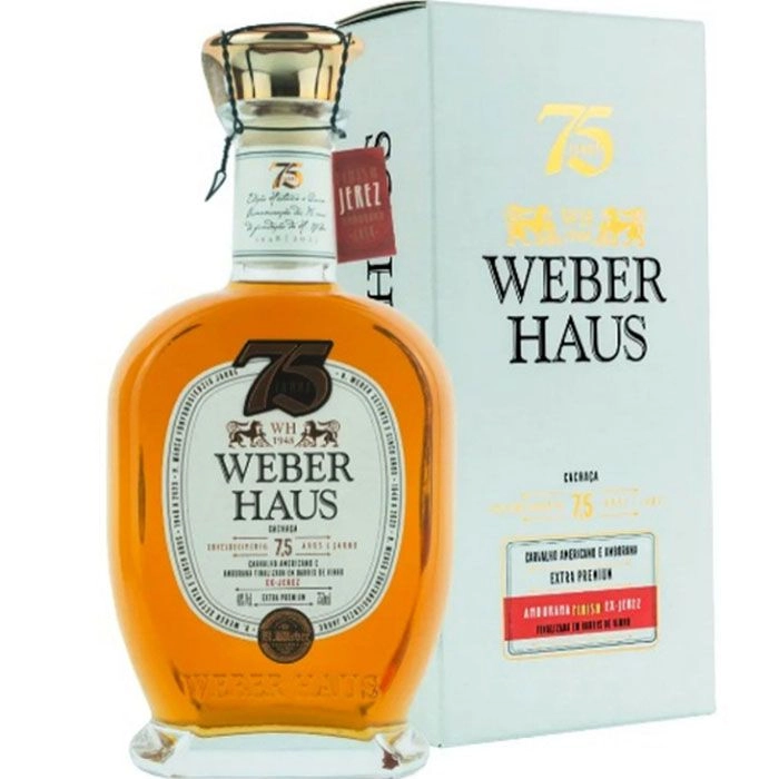Cachaça Weber Haus Extra Premium 7.5 Anos 750 Ml