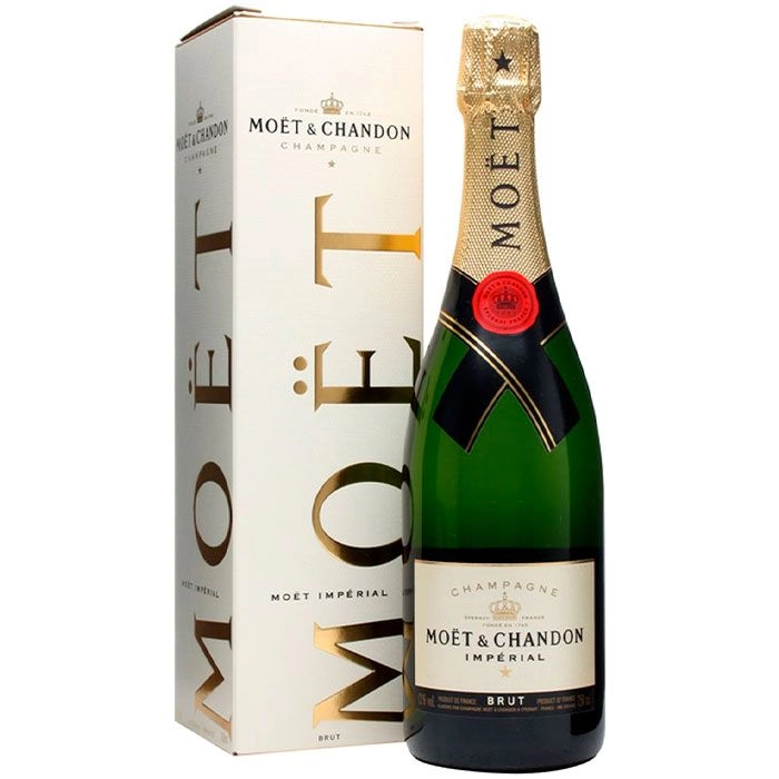 Champagne Moët & Chandon Brut 750 Ml C/Cartucho