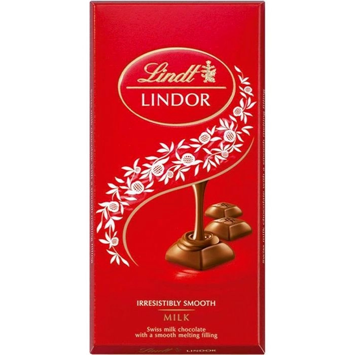 CHOCOLATE LINDT LINDOR MILK 100 G