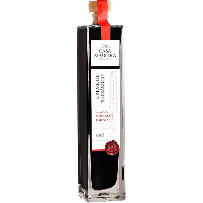 Creme Balsimico Com Geleia Morango E Pimenta 100 G