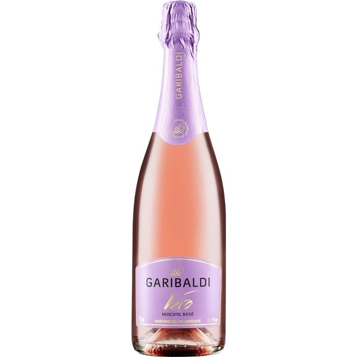 Espumante Garibaldi Vero Rosé Moscatel 750 Ml