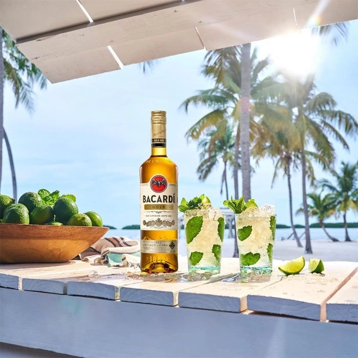 Rum Bacardi Carta Ouro 700 Ml