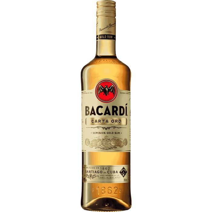 Rum Bacardi Carta Ouro 700 Ml