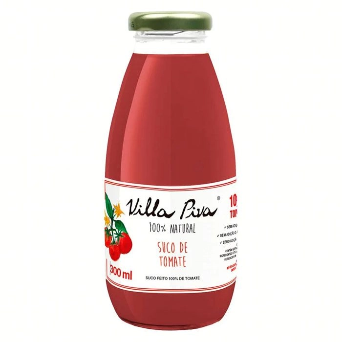 Suco Villa Piva De Tomate 300 Ml