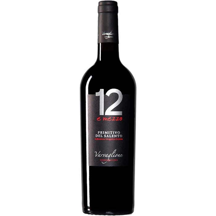 Vinho 12 E Mezzo Primitivo Del Salento Igp 750 Ml