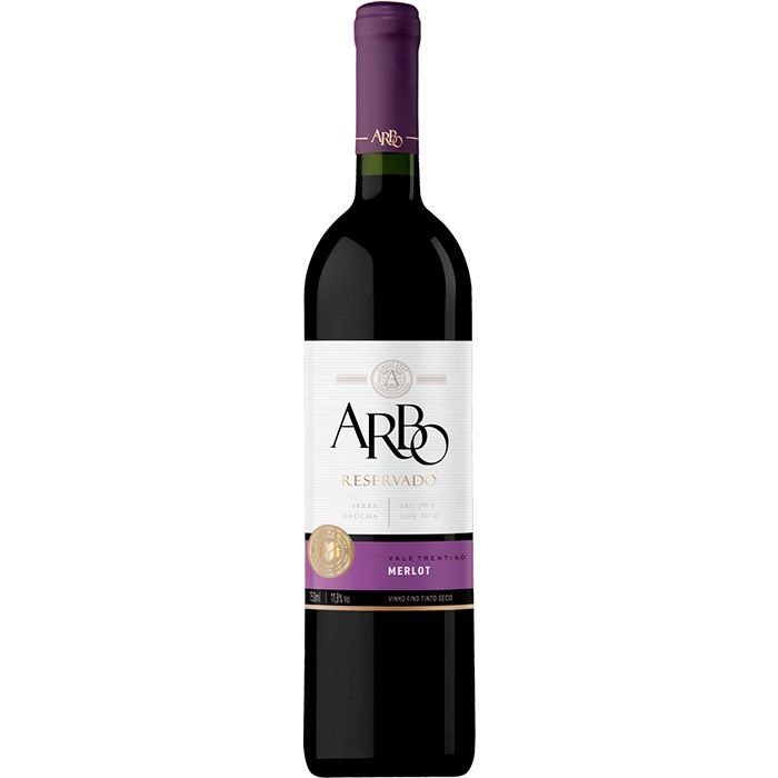 Vinho Arbo Merlot 750 ml