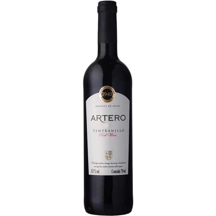 Vinho Artero Tempranillo 750 Ml