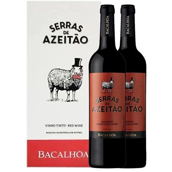 Vinho Bacalhoa Kit C/2 Gfas 750 Ml