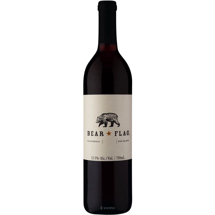 Vinho Bear Flag Red Blend 750 Ml
