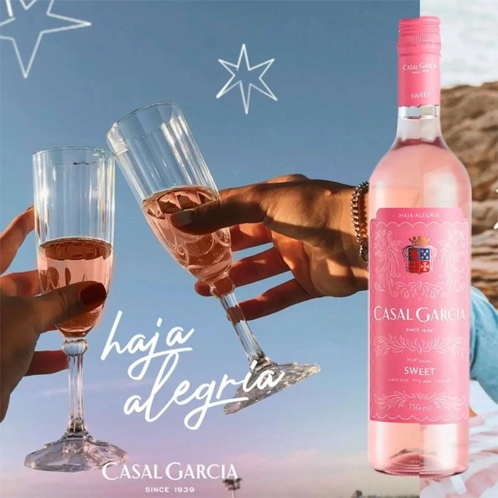 Vinho Casal Garcia Sweet Rosé 750 Ml