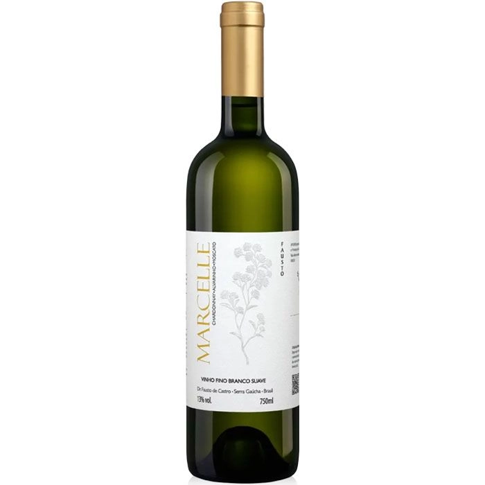 Vinho Fausto Marcelle Branco Suave 750 Ml