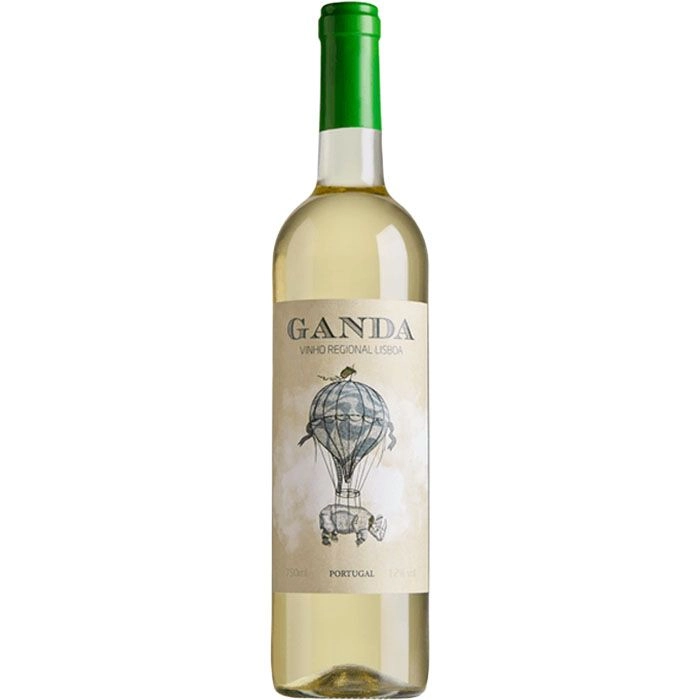Vinho Ganda Lisboa Igp Branco 750 Ml