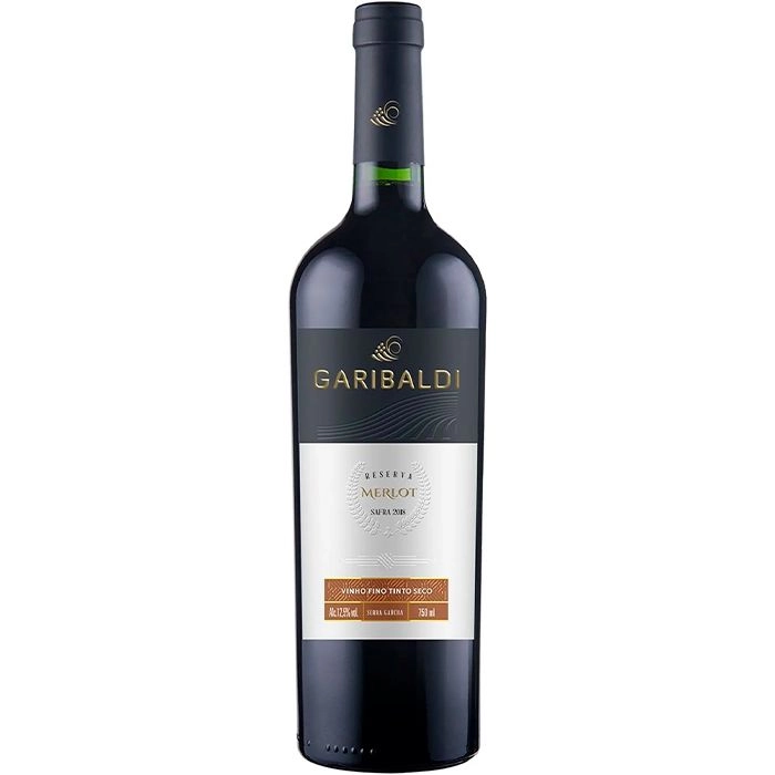 Vinho Garibaldi Merlot 750 ml