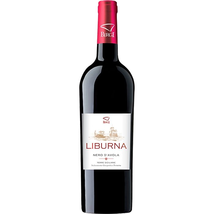 Vinho Liburna Nero D`Avola IGP 750 ml