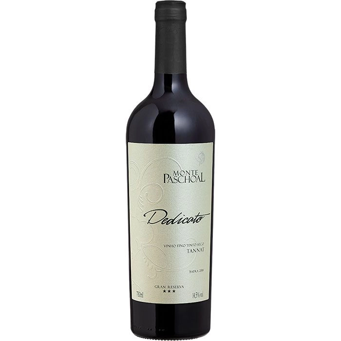 Vinho Monte Paschoal Dedicato Tannat 750 Ml