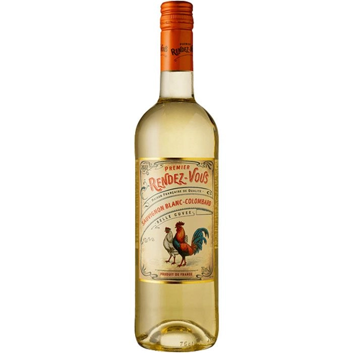 Vinho Rendez-Vou Sauvignon Blanc / Colombard 750 Ml
