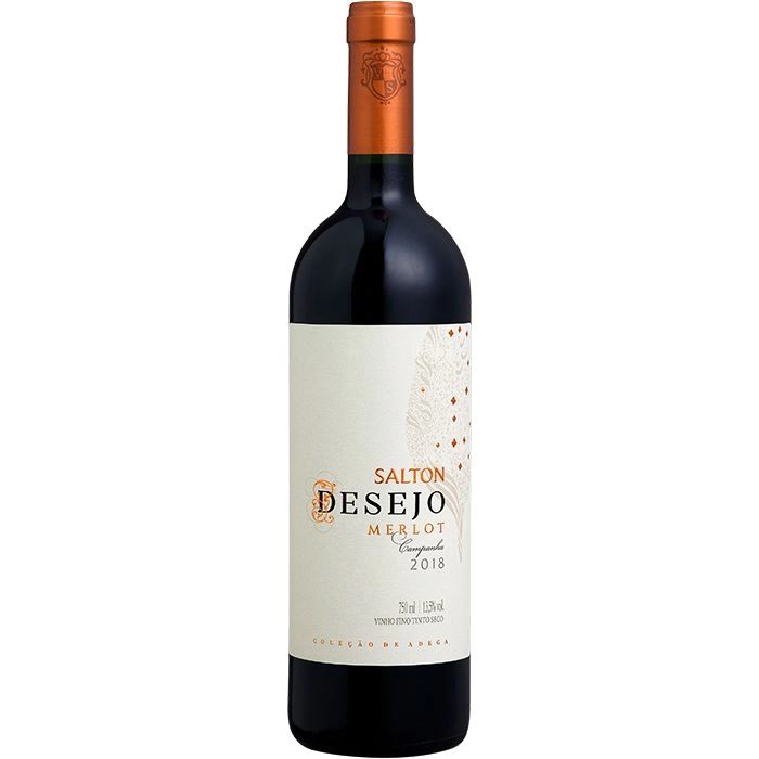 Vinho Salton Desejomerlot 750 Ml