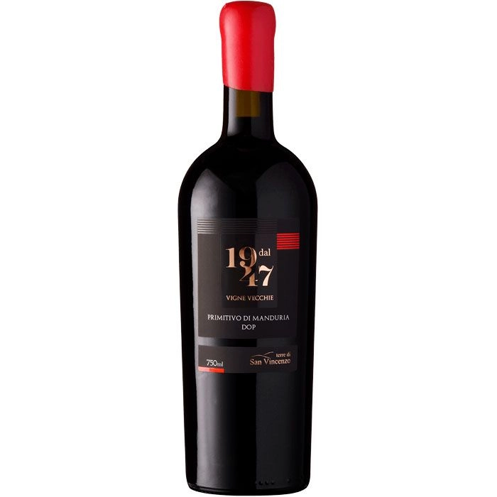 Vinho Vigne Vecchie 1947 Primitivo Di Manduria Dop 750 Ml