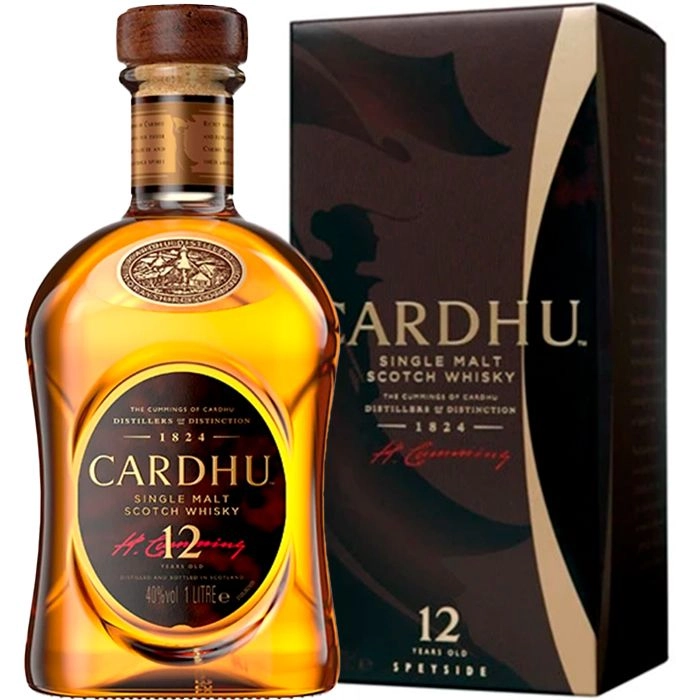 Whisky Cardhu 12 Anos 1000 Ml