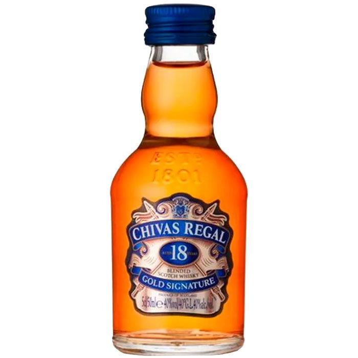 Whisky Chivas Regal 18 anos 50 ml