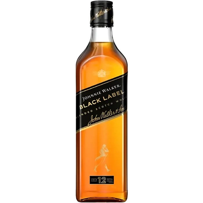 Whisky Johnnie Walker Black Label 12 Anos 500 Ml