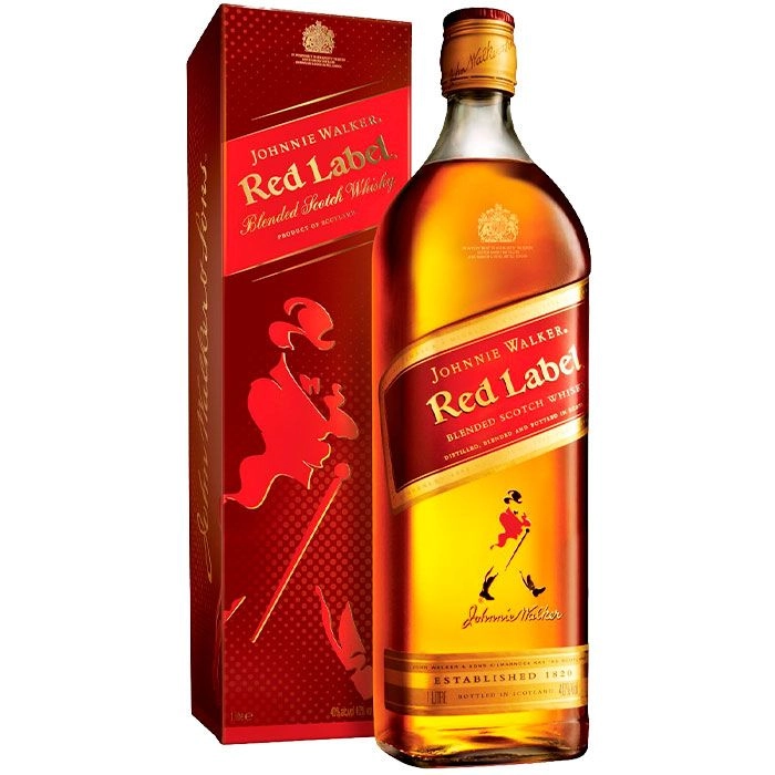 Whisky Johnnie Walker Red Label 1000 Ml