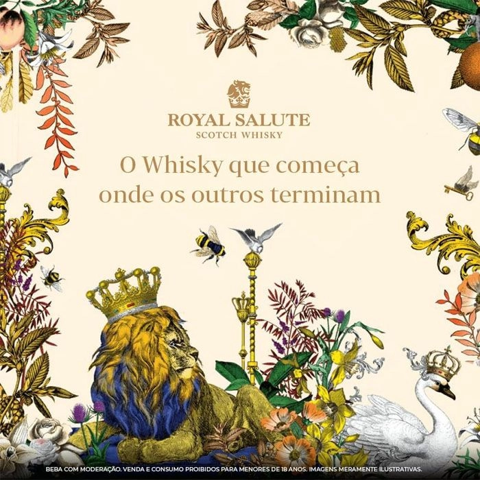 Whisky Royal Salute 21 Anos Blended Grain 700 Ml