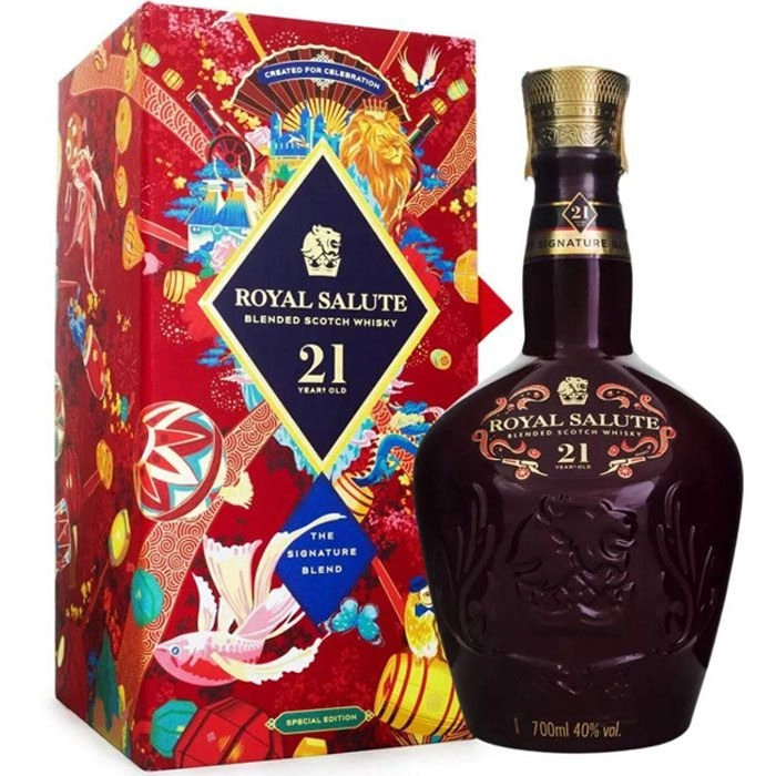 Whisky Royal Salute 21 Anos Edição Chinese 700 Ml