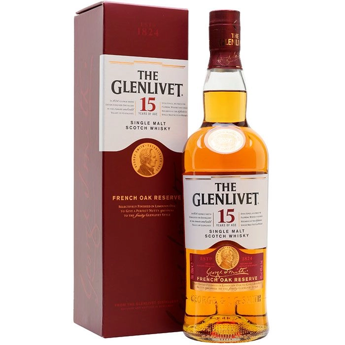 Whisky Glenlivet 15 Anos 750 Ml