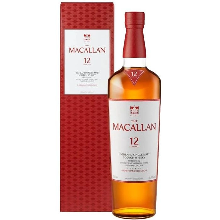 Whisky The Macallan Sherry Oak 12 Anos 700 Ml