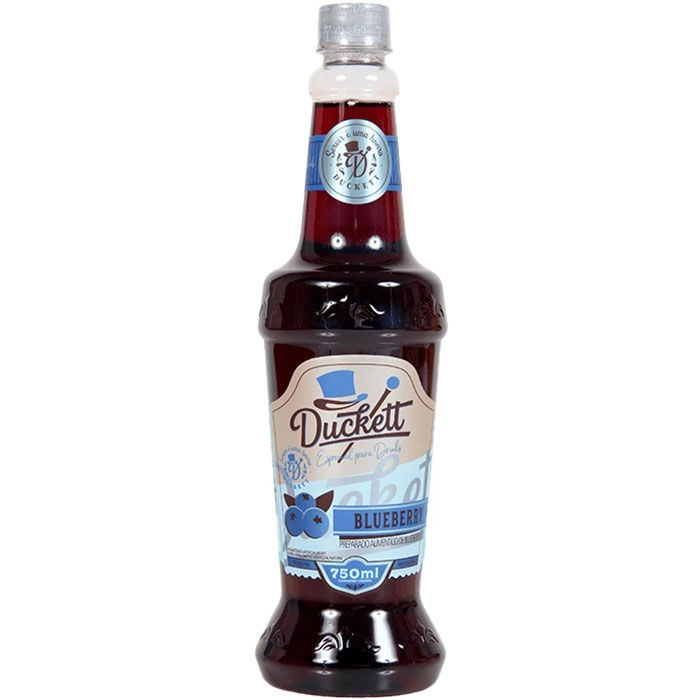 Xarope Duckett De Blueberry 750 Ml