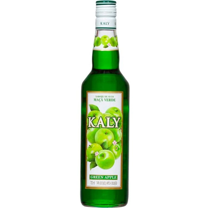 Xarope Kaly Maça Verde 700 Ml
